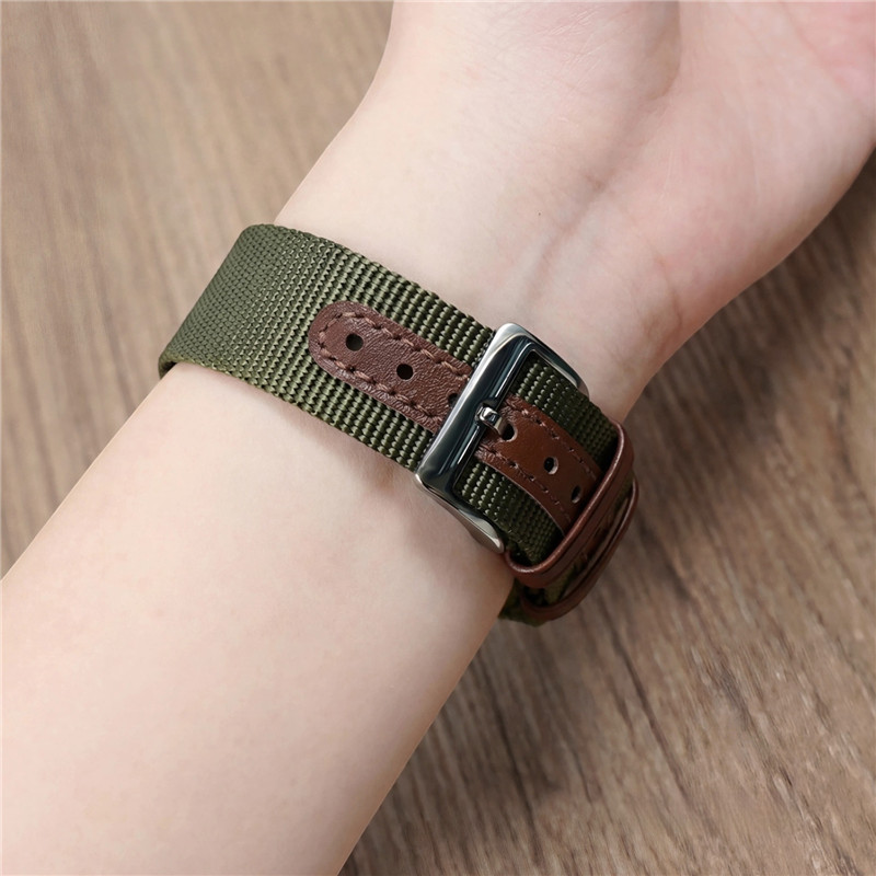 Nylon Ribbed Watch Band 20mm 2 - Nato Strap Nylon recension och pris