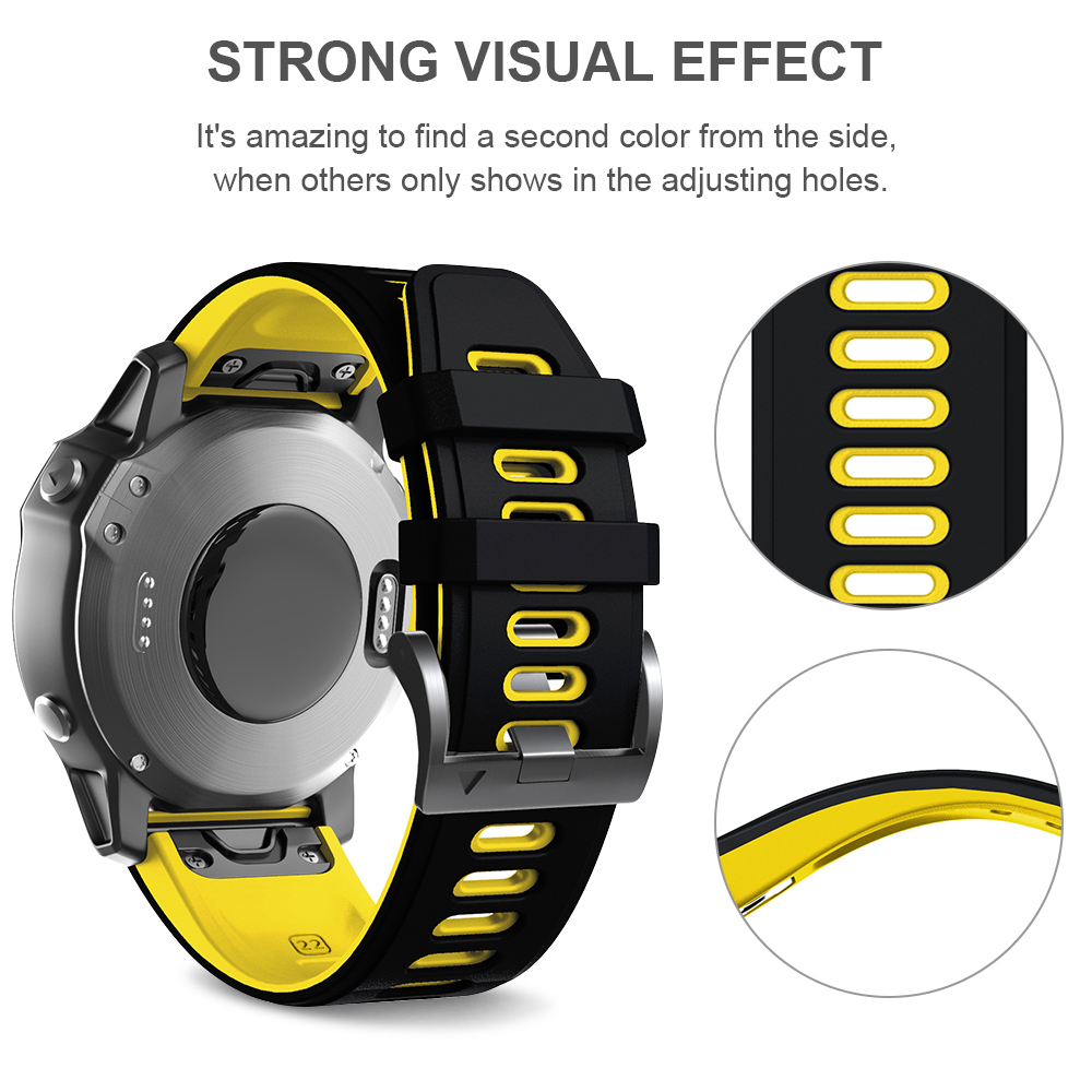 Replacement Watchbands 22mm 26 - Silicone Watch Band 22Mm recension och pris