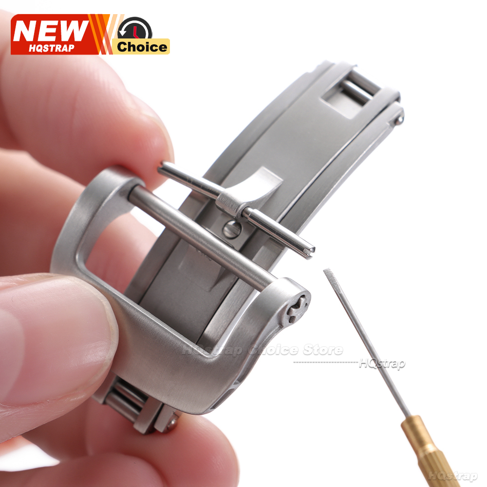 New High Quality Stainless Ste - Butterfly Clasp Deployant recension och pris