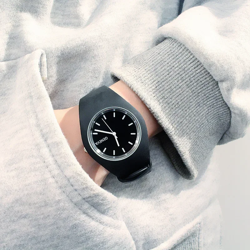 Men watch Women Cream Color Ul - Silicone Band Women recension och pris