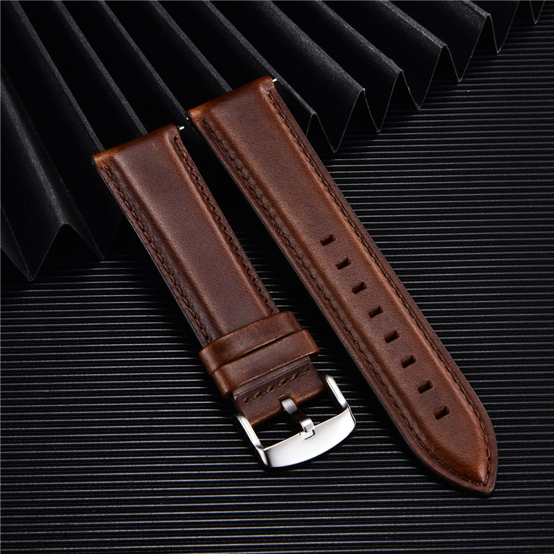 High Quality Genuine Leather W - Leather Strap Quick Release recension och pris