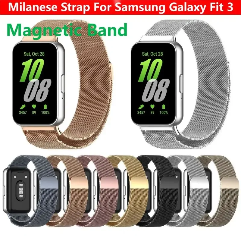 Stainless Steel Strap For Sams - Milanese Loop Magnetic recension och pris