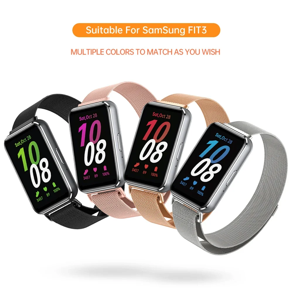 Stainless Steel Strap For Sams - Milanese Loop Magnetic recension och pris