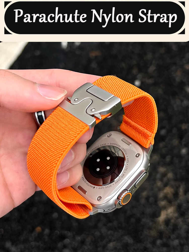 Straps For Apple Watch ultra 2 - Parachute Strap Elastic recension och pris