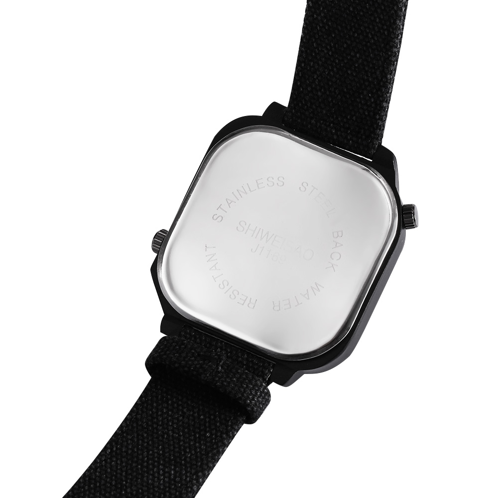 Quartz Mens Watches Top Brand  - Canvas Strap Watch recension och pris