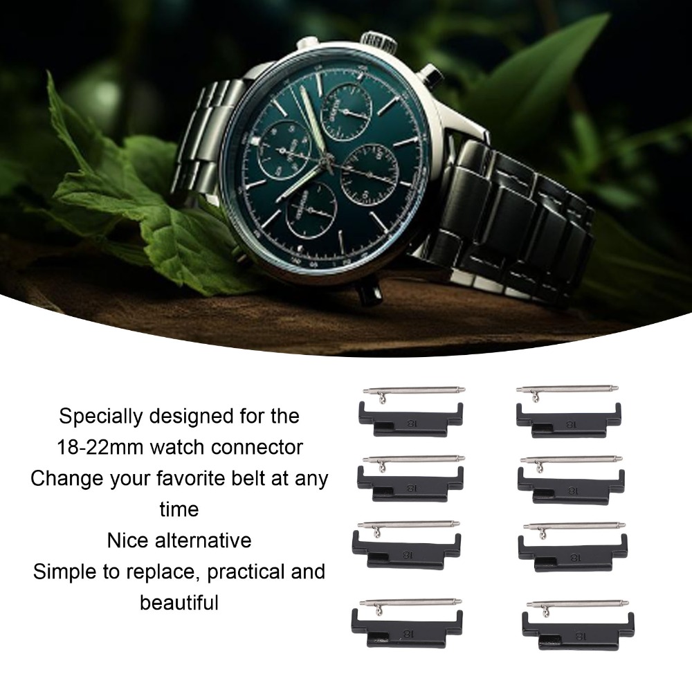 4 Pairs Metal Metal Watch Band - Strap Change Adapter recension och pris