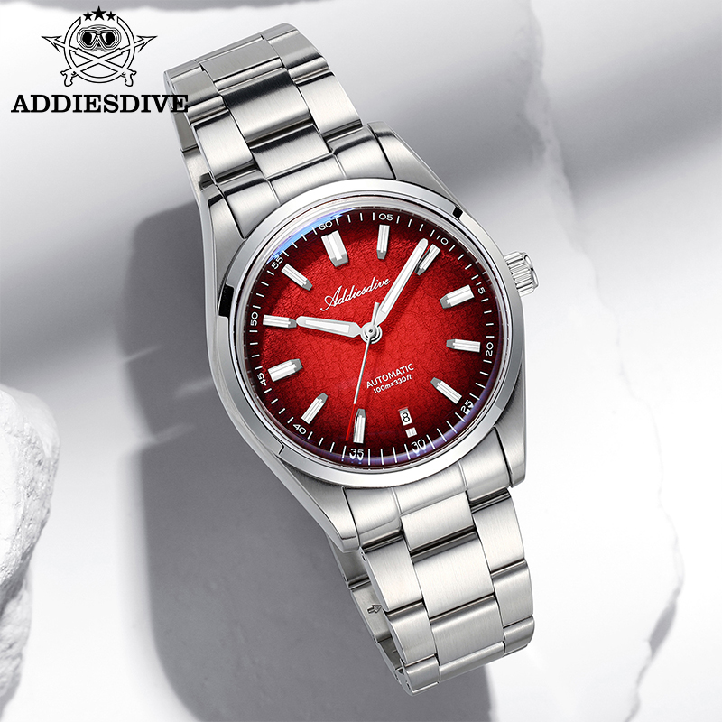 ADDIESDIVE Watch For Gift 39mm - Stainless Bracelet Diver recension och pris