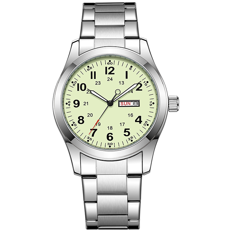 2026 Men's 42mm Watch Glow in  - Canvas Strap Watch recension och pris
