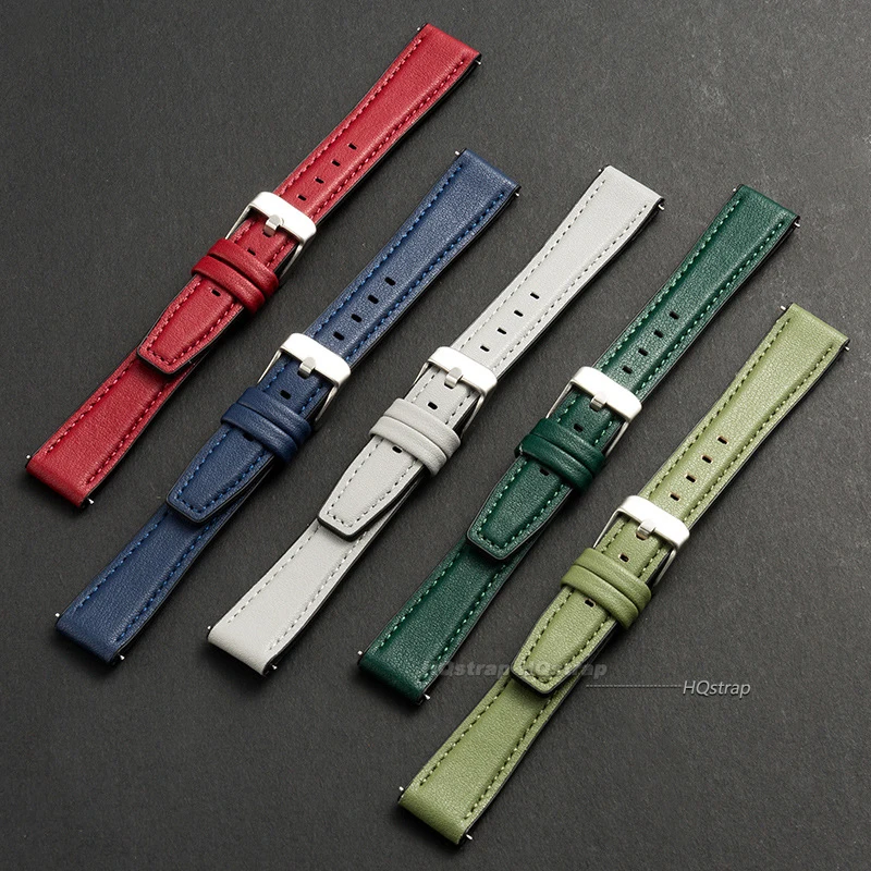 Ultra-thin Leather Watch Band  - Suede Strap Watch recension och pris
