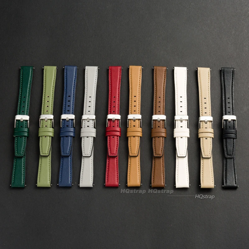 Ultra-thin Leather Watch Band  - Suede Strap Watch recension och pris