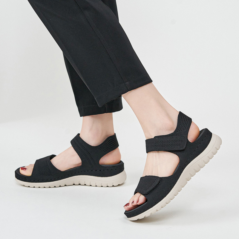 Ladies Knit Mesh Platform Spor - Sport Loop Velcro recension och pris