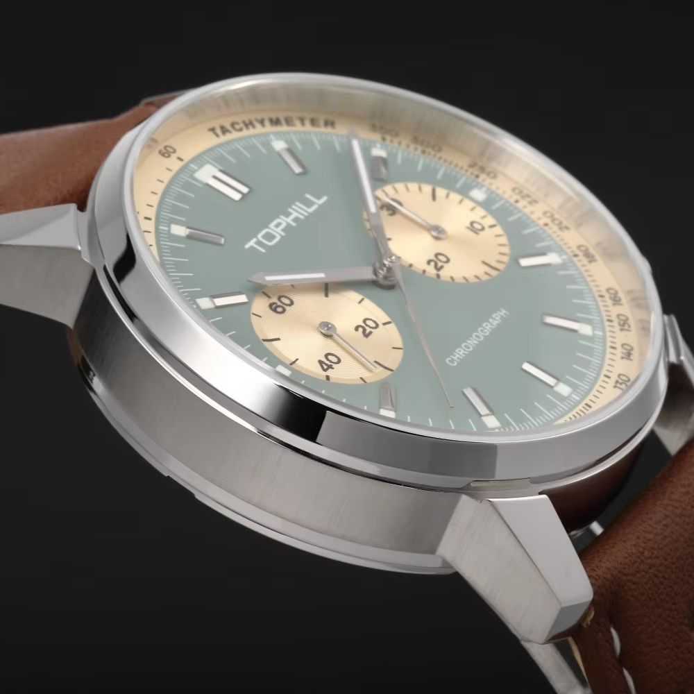 TOPHILL Vintage Racing Chronog - Tropic Strap Vintage recension och pris